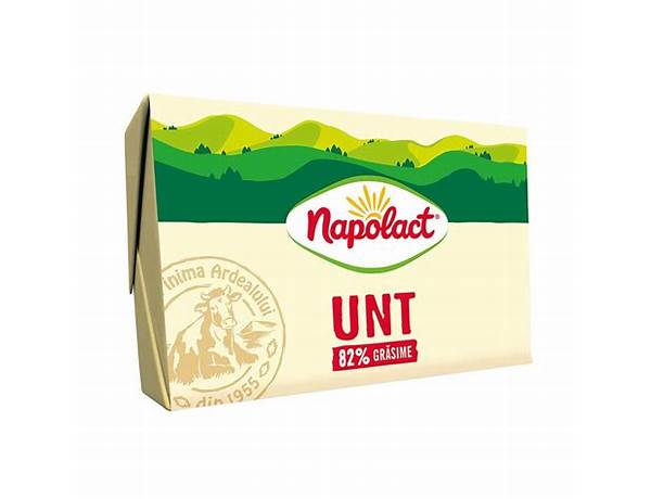 Unt napolact 82% food facts