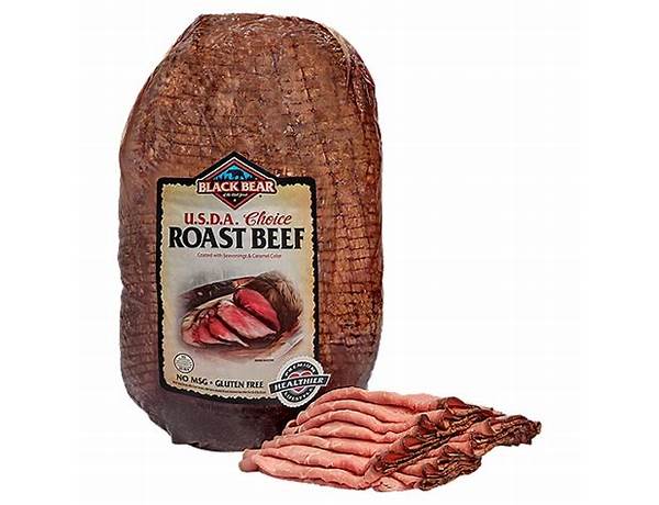 Usda choice roast beef food facts