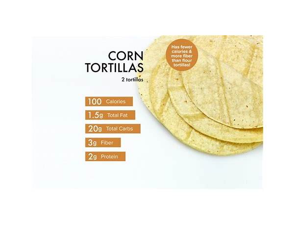 Vallarta corn tortillas food facts