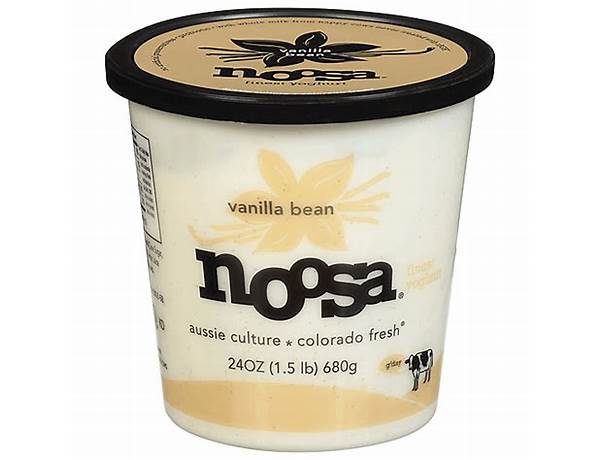 Vanilla bean finest yoghurt, vanilla bean - ingredients