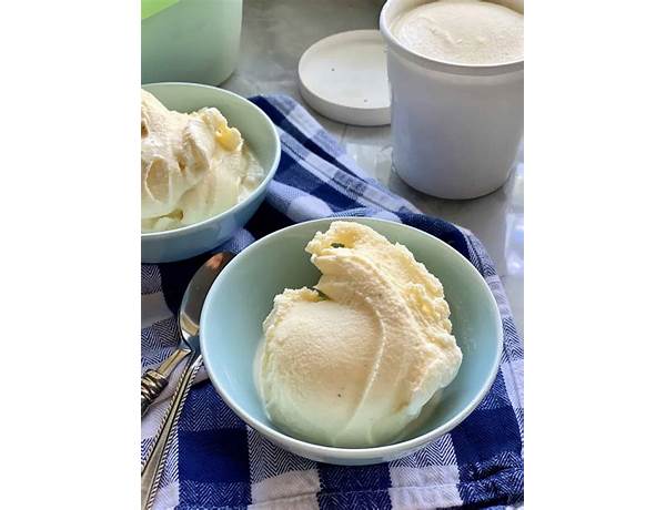 Vanilla bean french ice cream food facts
