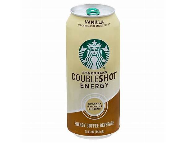 Vanilla doubleshot energy nutrition facts