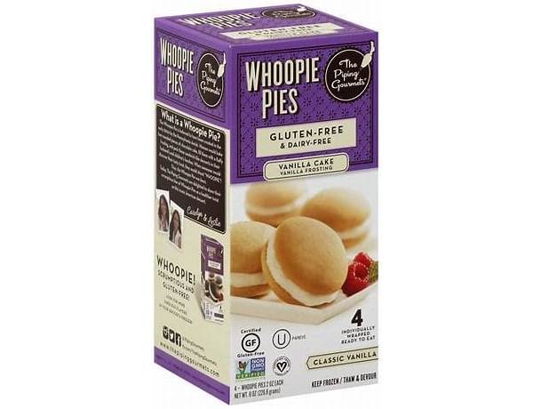 Vanilla gourmet whoopie food facts