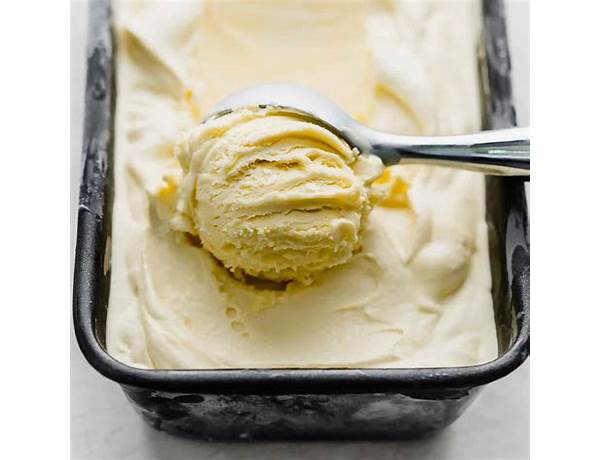 Vanilla ice cream, vanilla ingredients