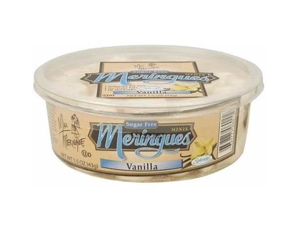 Vanilla meringues food facts