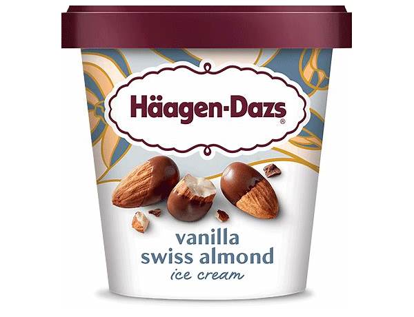 Vanilla swiss almond ice cream food facts