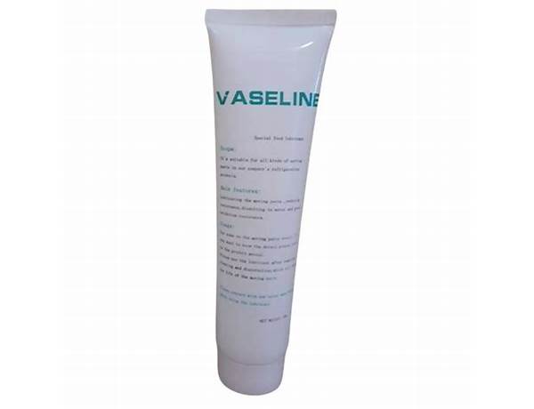 Vaseline, musical term