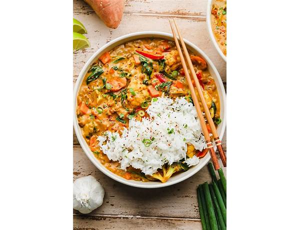 Veg curry bowl food facts