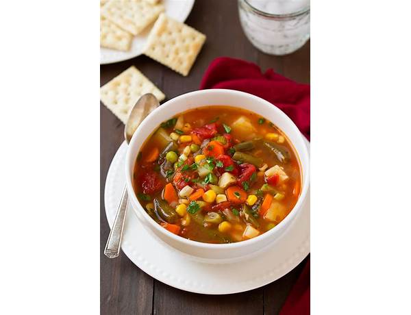 Veg soup food facts