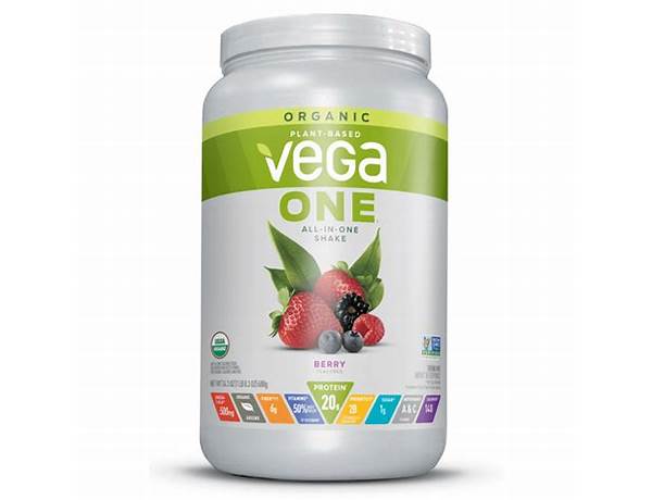 Vega one organic all-in-one shake food facts