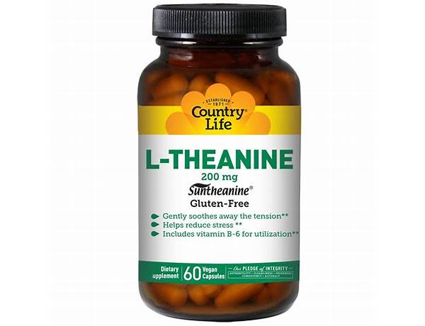 Vegan l-theanine ingredients