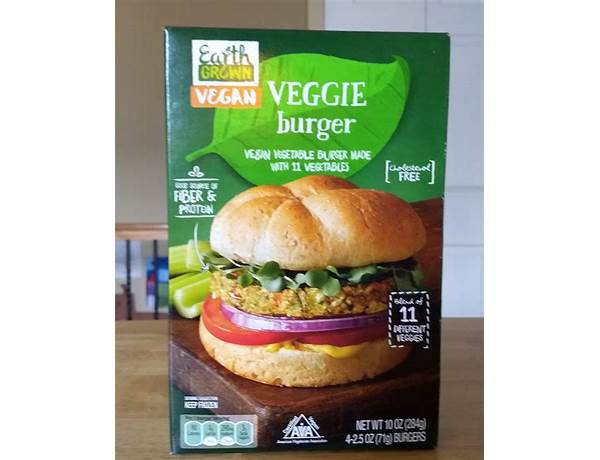 Vegan veggie burger food facts
