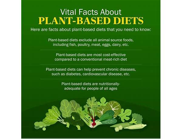 Vegetable base food facts