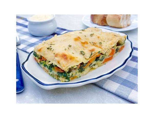 Vegetable lasagna food facts