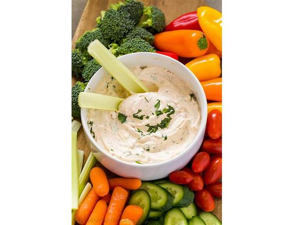 Veggie and dip food facts