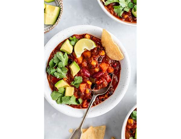 Veggie chili food facts