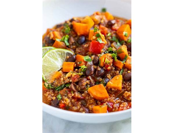 Veggie chili ingredients