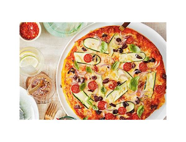 Veggie delight pizza food facts