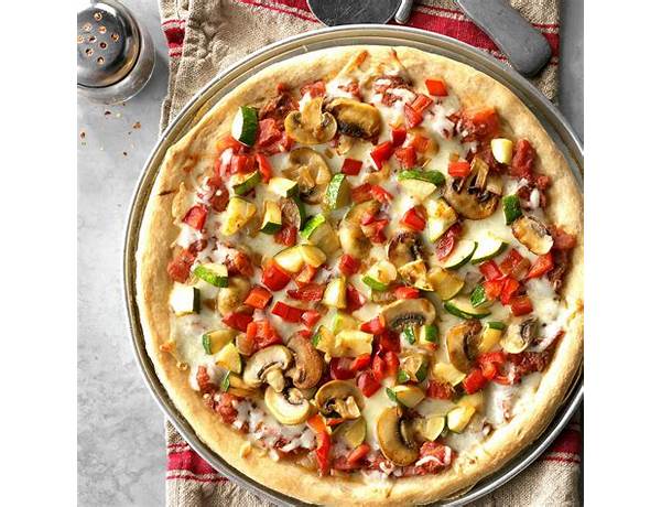 Veggie delight pizza ingredients