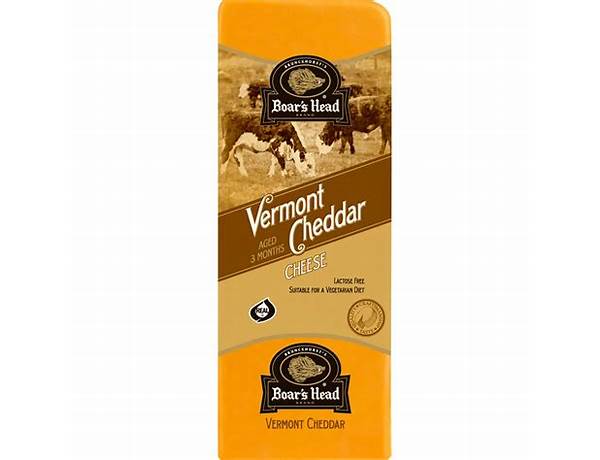 Vermont cheddar nutrition facts