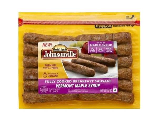 Vermont maple syrup breakfast sausage nutrition facts