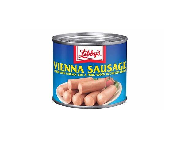 Vienna sausage made with chicken food facts