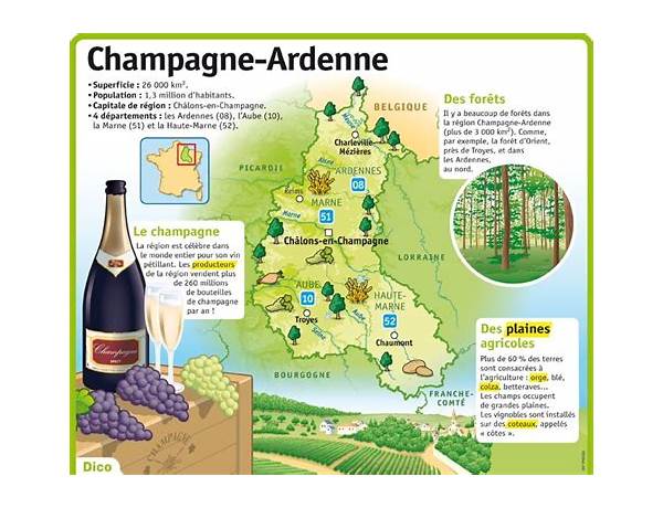 Vintage de la region champagne ardennes nutrition facts