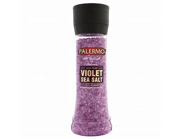 Violet sea salt nutrition facts