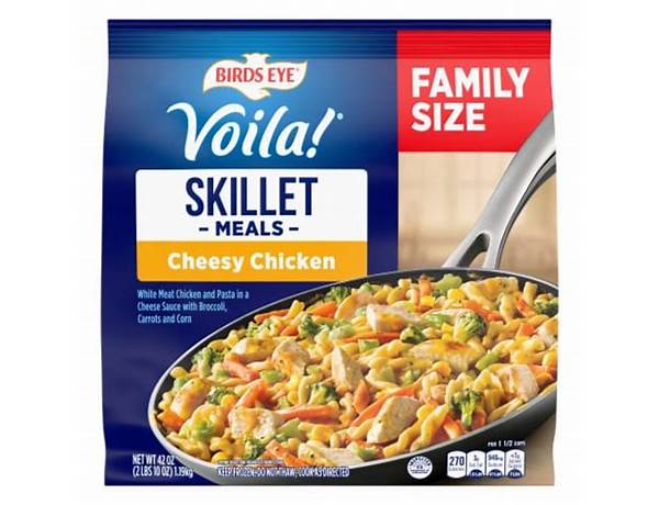 Voila! family size cheesy ranch chicken food facts