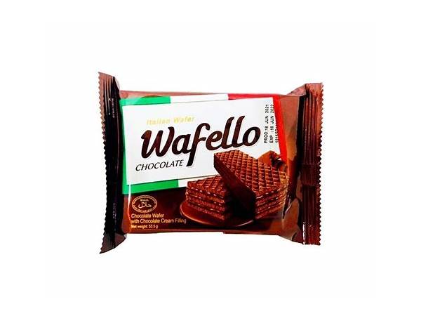 Wafello choco 200g pack nutrition facts