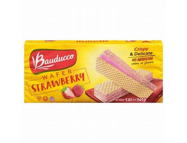 Wafer strawberry food facts