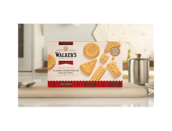 Walker’s classic shortbread collection food facts