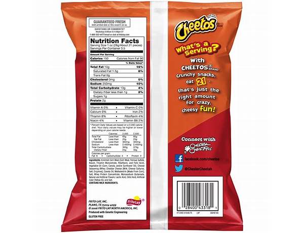 Walmart small bag nutrition facts