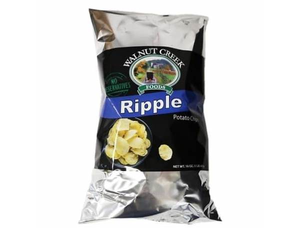 Walnut creek ripple potato chips food facts