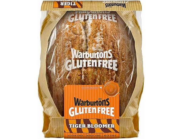 Warburtons artisan tiger gluten free 400g food facts