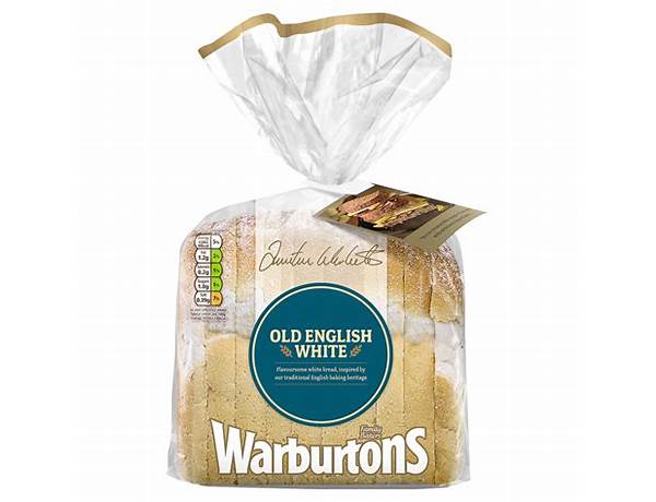 Warburtons old english medium sliced white bread 400g ingredients