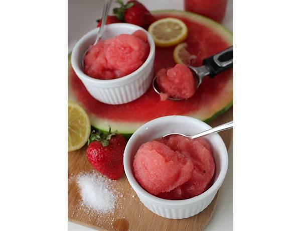 Watermelon sherbet food facts