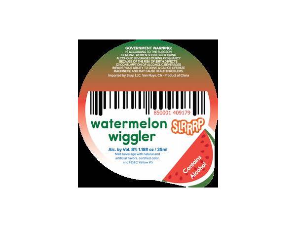 Watermelon wiggler ingredients