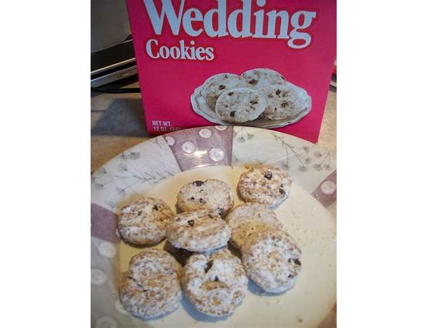 Wedding cookies ingredients