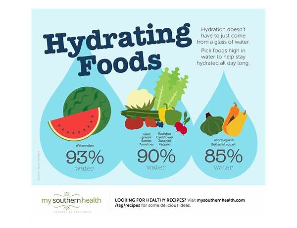 Well hydrate food facts