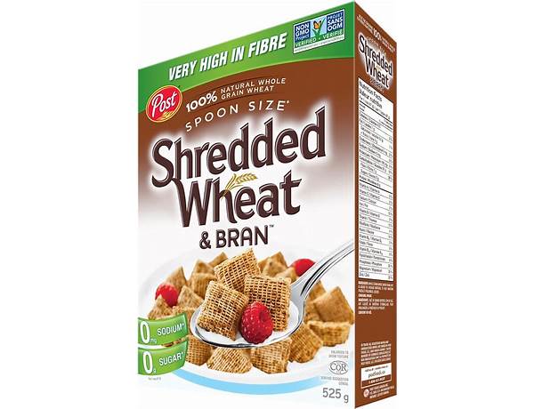 Wheat 'n bran shredded wheat food facts