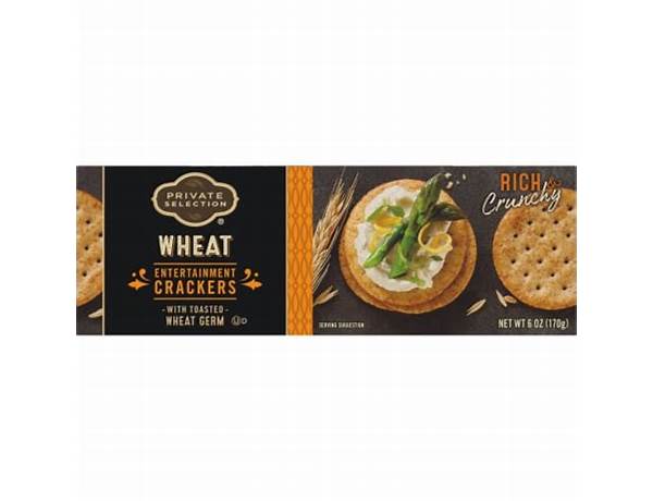 Wheat entertainment crackers food facts