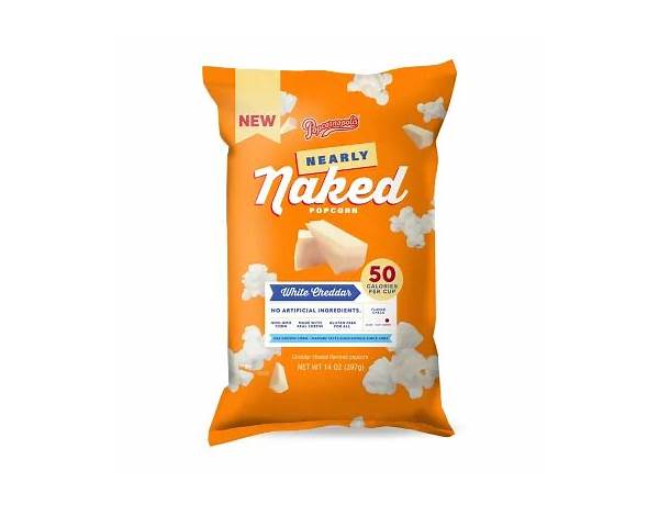 White cheddar nearly naked popcorn food facts