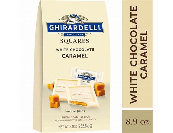 White chocolate caramel squares food facts