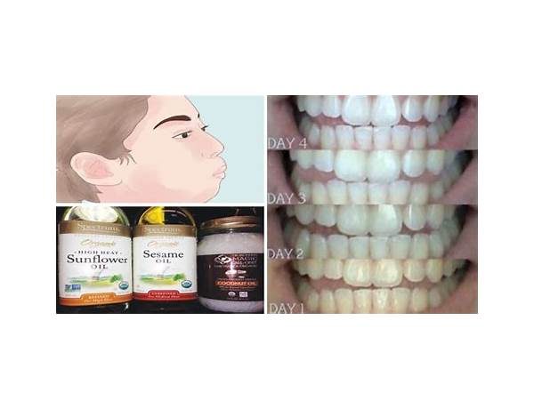 Whitening pulling oil food facts