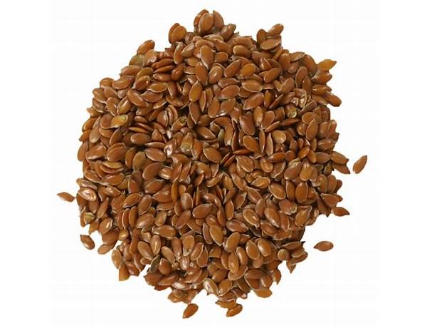 Whole flax seeds ingredients