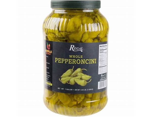 Whole pepperoncini ingredients