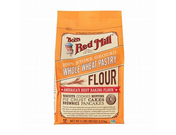 Whole wheat pastry flour food facts