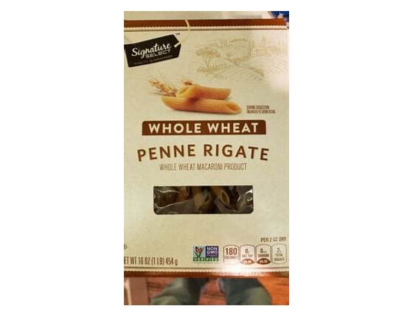 Whole wheat penne rigate nutrition facts