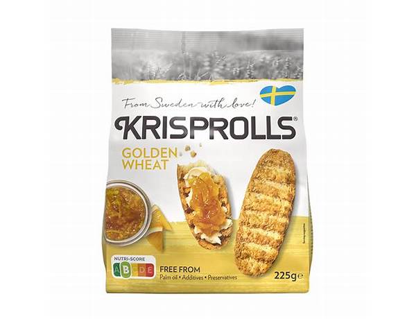 Whole wheat swedish krisprolls, 7.9oz (225g) ingredients